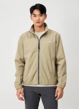 Coupe-vent poches sans capuche vert RAGWEAR homme