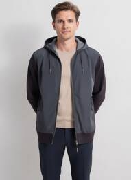 Veste casual resserrée sur le bas gris RAGWEAR homme
