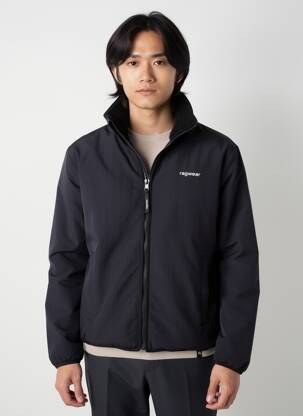 Veste casual finition intérieure fourrure synthétique noir RAGWEAR homme