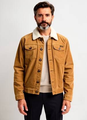 Blouson poches jaune DAYTONA homme