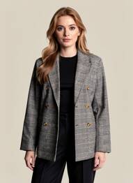 Blazer poches gris C'EST BEAU LA VIE femme