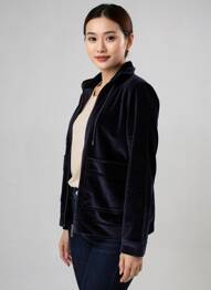 Veste casual poches bleu CECIL femme