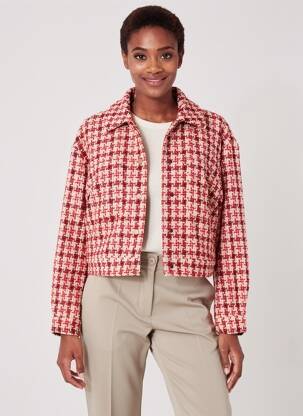 Veste casual poches rouge GARCIA femme