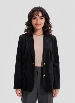 Blazer poches noir STREET ONE femme