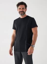 T-shirt coupe cintrée manches courtes noir THE NEW DESIGNERS ! homme