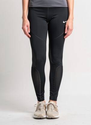 Legging tissage jersey taille normale noir NIKE femme
