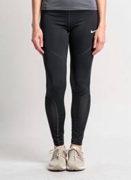 Legging tissage jersey taille normale noir NIKE femme