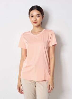 T-shirt manches longues manches longues orange LUHTA femme