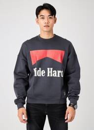 Sweat-shirt stretch manches longues gris IRON AND RESIN homme