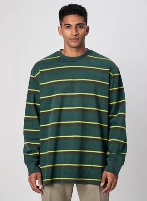 Sweat-shirt stretch manches longues vert LEVI'S homme