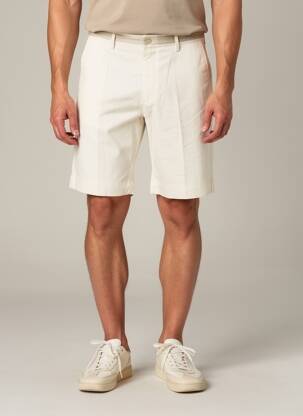 Bermuda taille à pinces taille normale beige HACKETT homme