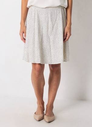 Jupe courte poches beige COMPTOIR DES COTONNIERS femme