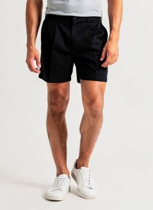Short tissage popeline taille normale noir DOCKERS homme