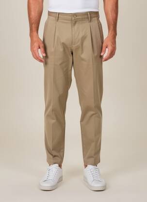 Pantalon chino poches taille normale beige DOCKERS homme
