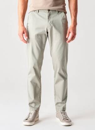Pantalon chino poches taille normale gris DOCKERS homme
