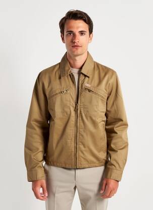 Blouson manches longues marron IRON AND RESIN homme