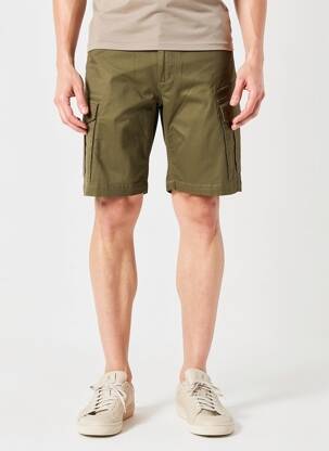 Bermuda multipoches taille normale vert DAYTONA homme