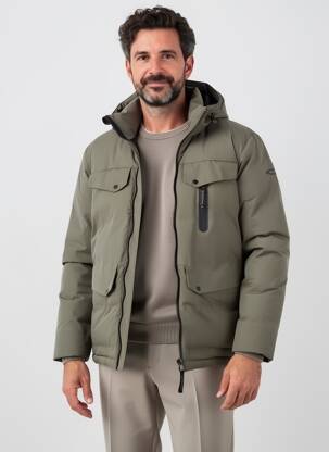Doudoune poches a capuche gris CAMEL ACTIVE homme