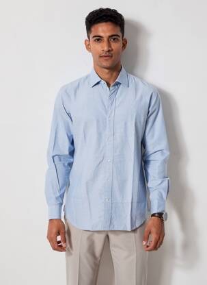 Chemise manches longues coupe cintrée bleu U.S. POLO ASSN homme