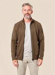 Gilet manches longues col v vert CAMEL ACTIVE homme