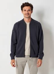 Gilet manches longues col v bleu CAMEL ACTIVE homme