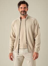 Gilet manches longues manches longues beige CAMEL ACTIVE homme