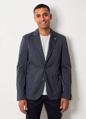 Blazer coupe cintrée bleu CAMEL ACTIVE homme