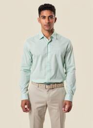 Chemise manches longues coupe cintrée vert U.S. POLO ASSN homme