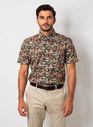 Chemise manches courtes poches noir CAMEL ACTIVE homme