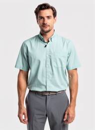 Chemise manches courtes poches bleu CAMEL ACTIVE homme