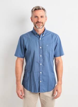 Chemise manches courtes poches bleu clair CAMEL ACTIVE homme