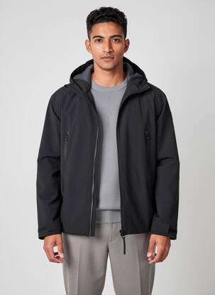 Doudoune poches a capuche noir U.S. POLO ASSN homme