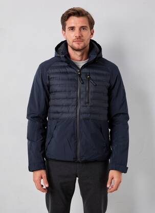 Doudoune poches a capuche noir CAMEL ACTIVE homme