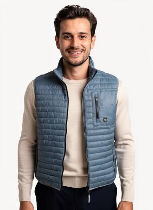 Doudoune poches sans capuche gris CAMEL ACTIVE homme