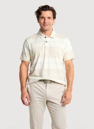 T-shirt coupe cintrée manches courtes beige CAMEL ACTIVE homme