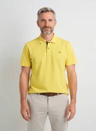 Polo stretch manches courtes jaune CAMEL ACTIVE homme