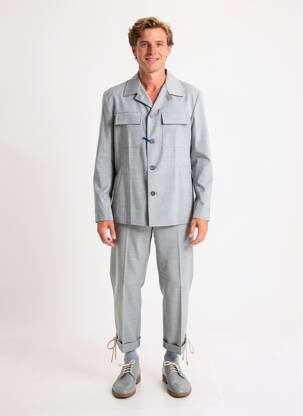 Costume de ville bas pantalon gris BOB homme