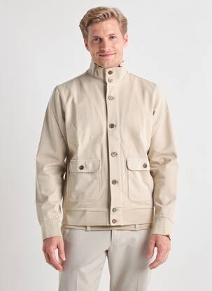 Blouson poches beige BOB homme