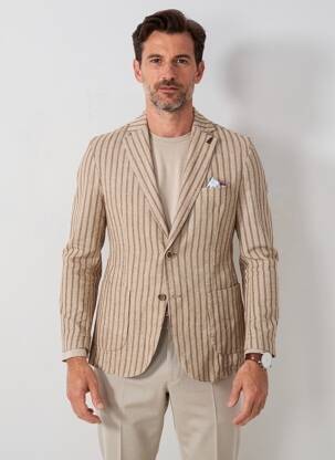 Blazer coupe cintrée beige BOB homme
