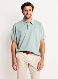 Pull stretch manches courtes vert TRAMAROSSA homme