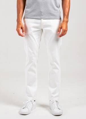Pantalon chino stretch taille normale blanc U.S. POLO ASSN homme