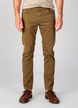 Pantalon slim tissage velours taille normale marron CAMEL ACTIVE homme