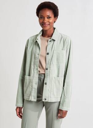 Veste casual coupe droite vert CAMEL ACTIVE femme
