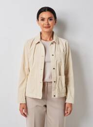 Veste casual coupe droite beige CAMEL ACTIVE femme