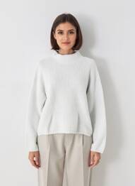 Pull coupe cintrée manches longues vert CAMEL ACTIVE femme