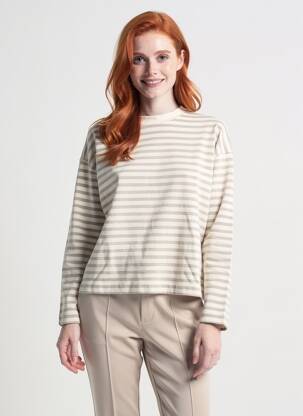 Sweat-shirt stretch manches longues marron CAMEL ACTIVE femme