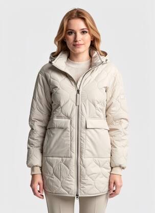 Doudoune poches a capuche vert CAMEL ACTIVE femme