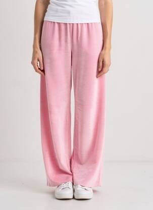 Pantalon large taille normale taille normale rose SANS MARQUE femme