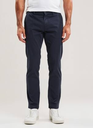 Pantalon chino tissage chiné taille normale bleu JACK & JONES homme
