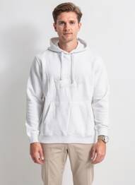 Sweat-shirt à capuche broderie manches longues gris JACK & JONES homme